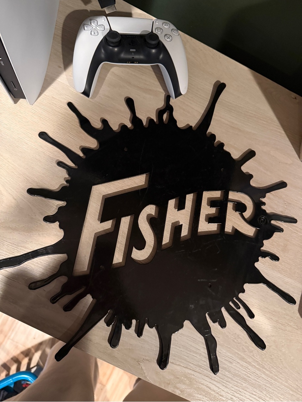 Metal Fisher Sign